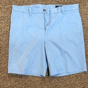 Vineyard Vines Breaker 7 inch Sky Blue Men's Flat Front Shorts